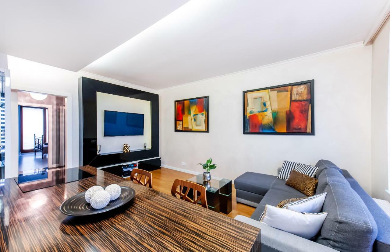 Clicktheflat Luxury Apartment In ワルシャワ エクステリア 写真
